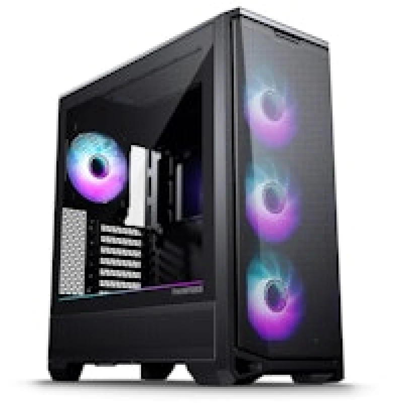 Image of G400A Upgraded Chassis - Large Graphics Card Compatible, Enhanced Cooling, 10 Fan Mounts, Cable Management, D-RGB Fans PH-EC400GA_DBK01