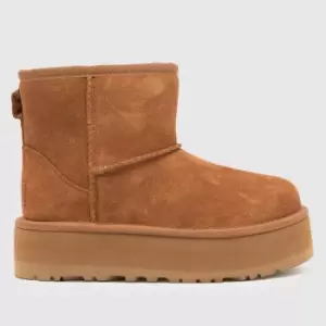 Image of UGG Chestnut Classic Mini Platform Girls Junior Boots