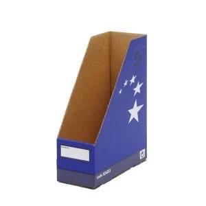 Image of 5 Star Elite Magazine File Quick assemble A4 Plus Blue Pack 10