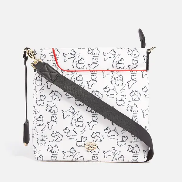 Image of Radley Sketch Street Small Faux Leather Crossbody Bag White female H9261109