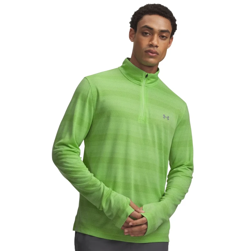 Image of Sweatshirt Under Armour Velociti Vert Male XL