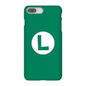Image of Nintendo Super Mario Luigi Logo Phone Case - iPhone 8 Plus - Snap Case - Gloss