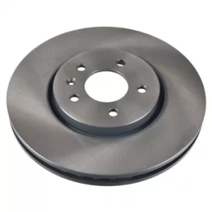 Image of Pair of Brake Discs 39210 by Febi Bilstein Front Axle