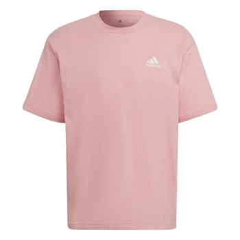 Image of adidas Essentials Small Logo T-Shirt (Gender Neutral) Uni - Wonder Mauve