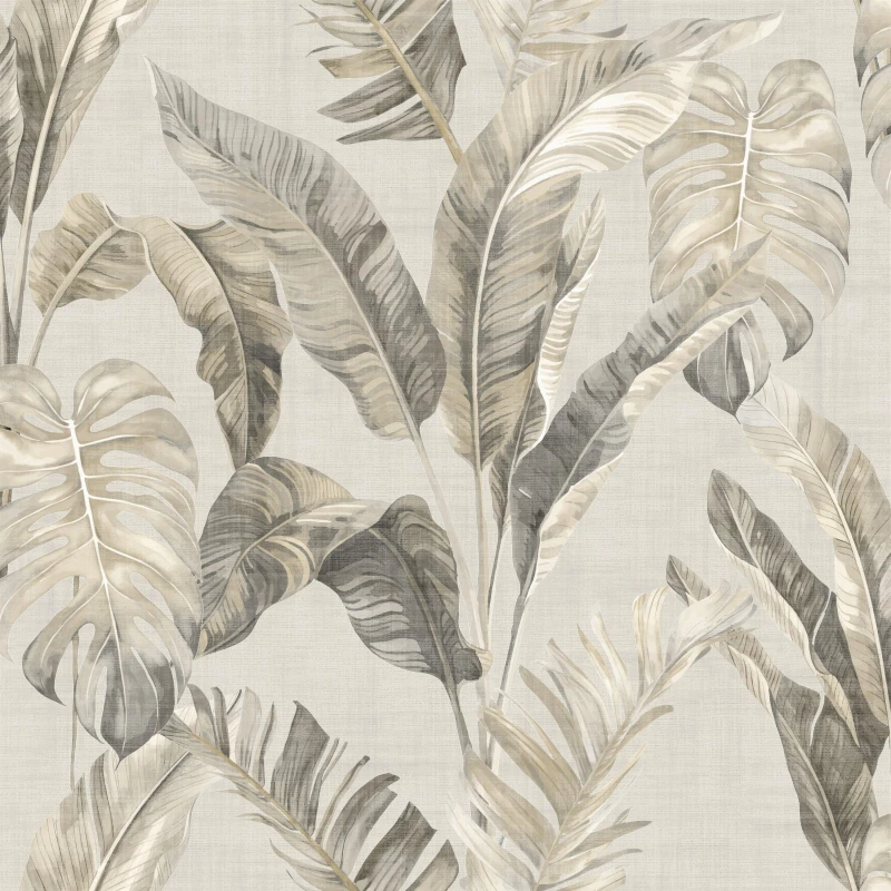 Image of Arthouse Palm Springs Taupe Wallpaper Neutral unisex One Size