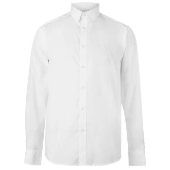 Image of Pierre Cardin Long Sleeve Shirt Mens - White