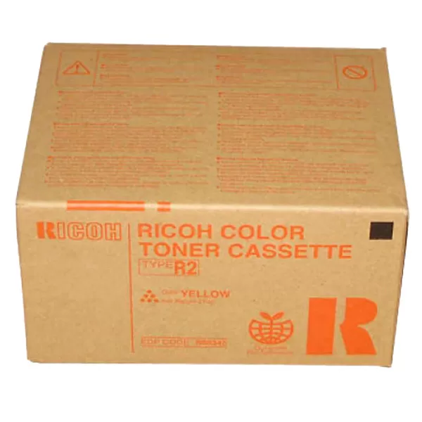 Image of Original Ricoh Type R2 Yellow Laser Toner Ink Cartridge (888345)