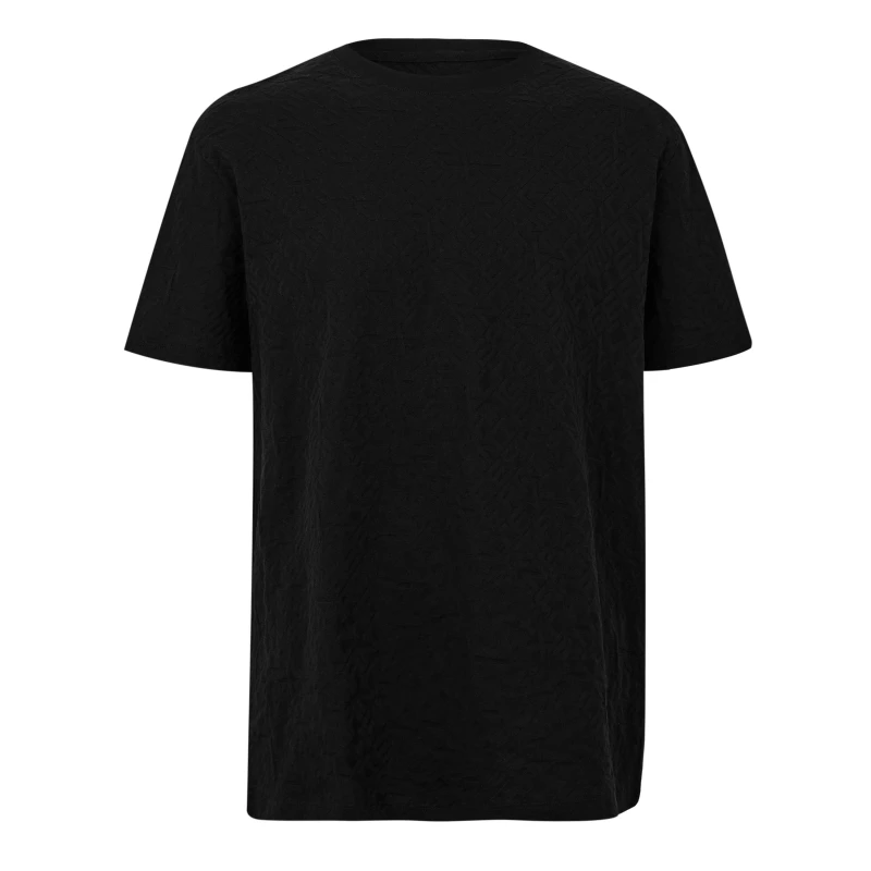 Image of Armani Exchange Mens Regular Fit T-Shirt Black FC013 male XS