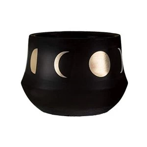 Image of Sass & Belle Moon Phases Black Planter