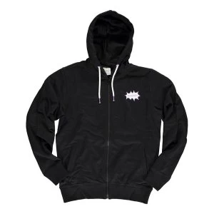 Image of Pokemon - Mens Medium Gengar PopArt Full Length Zipper Hoodie (Black)