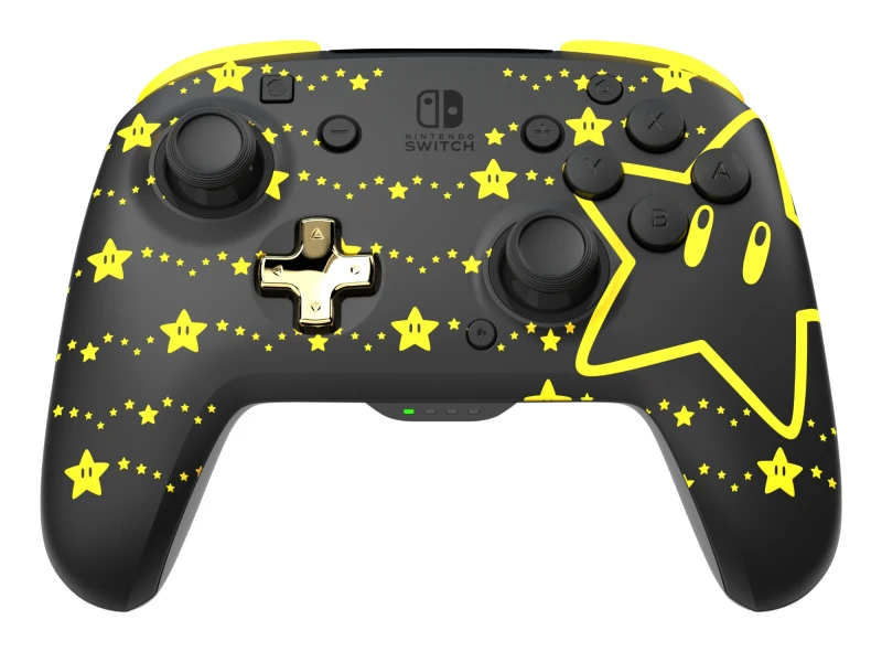Image of PDP Controller Rematch Wireless Super Stars GlowInDark Switc...