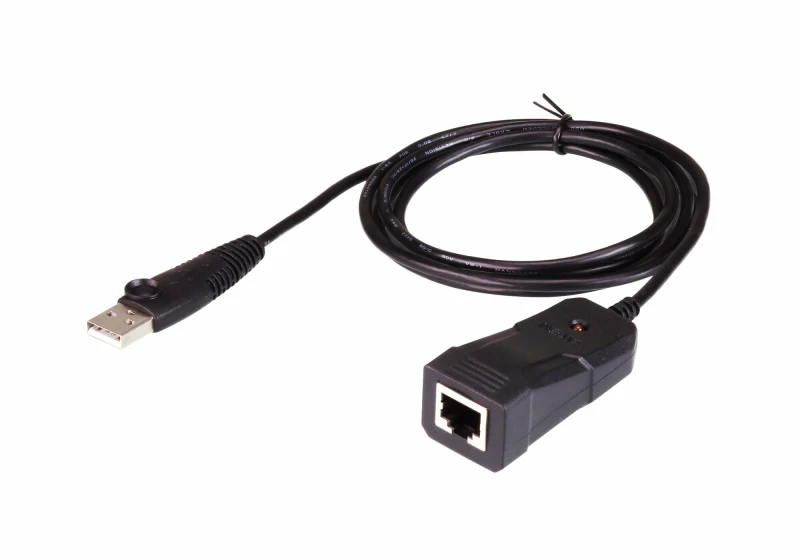 Image of ATEN UC232B serial cable Black 1.2 m USB Type-A RJ-45