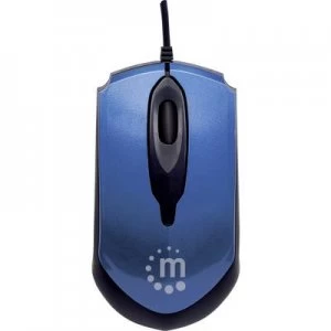 Image of Manhattan Edge USB WiFi mouse Optical Blue