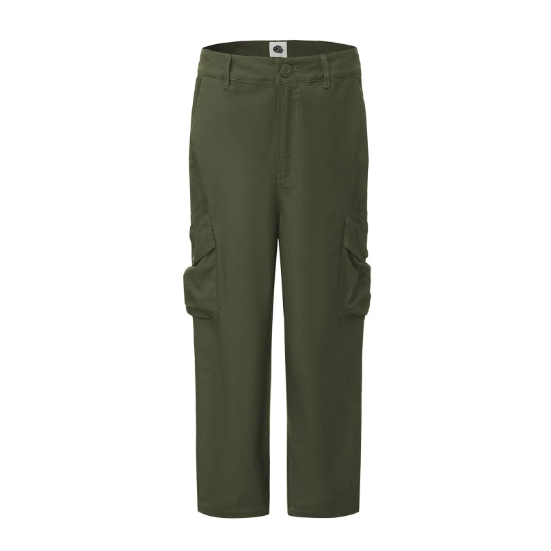 Image of Pretty Green Cargo Trousers Mens Khaki male Small