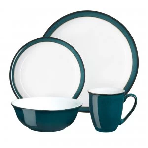 Image of Denby Greenwich 16 Piece Tableware Set