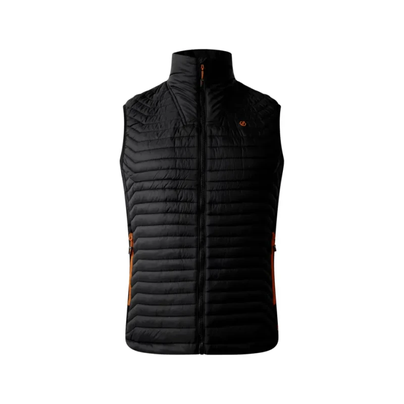 Image of Dare 2b Dare 2b Men 'Descending' Insulated Gilet in Black Size: 2X-large Black XXL Male 5063019920771