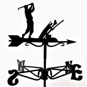 Image of Espira Golfer Black Mini Weathervane