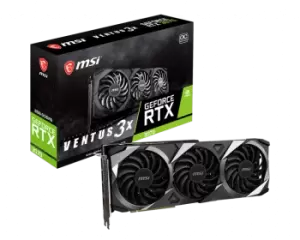Image of MSI Nvidia GeForce RTX 3070 8GB Ventus 3X OC GDDR6 Graphics Card