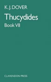 Image of Thucydides Book Vii by Thucydides Paperback