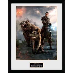 Image of Elder Scrolls Online Morrowind Trio Framed Collector Print
