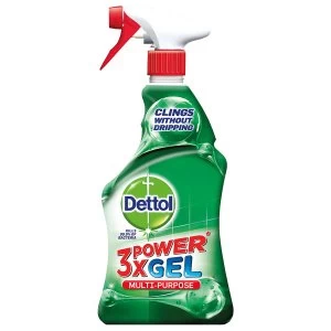 Image of Dettol 500ml 3X Multi Purpose Power Gel