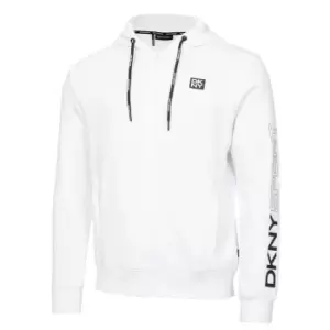 Image of DKNY Golf Zip Up Hoodie Mens - White