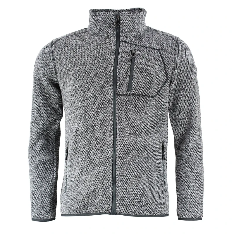 Image of Fleece full zip Peak Mountain Capino Gris Male M