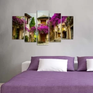 Image of 5M-59 Multicolor Decorative MDF Painting (5 Pieces)