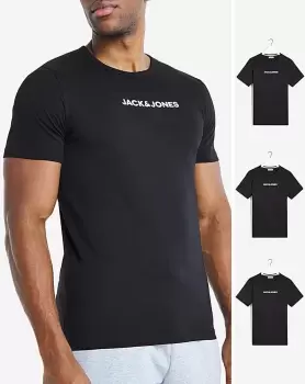 Image of Jack & Jones 3 Pack Rain T-Shirts