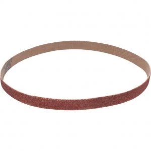 Image of Draper 10mm x 336mm Aluminium Oxide Sanding Belt 336mm x 10mm 80g Pack of 1