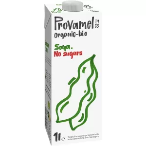 Image of Provamel Unsweetened Soya Milk (Red) - Organic 1Ltr x 12