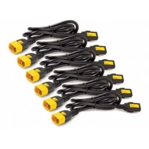 Image of Power Cord Kit 6 Ea Locking C13 To C14 1.8m