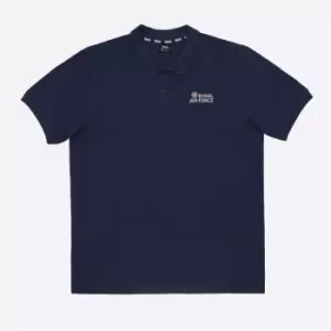 Image of Lonsdale RAF Polo Mens - Blue