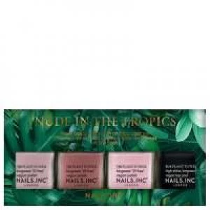 Image of nails inc. Nail Polish Quad Nude In The Tropics