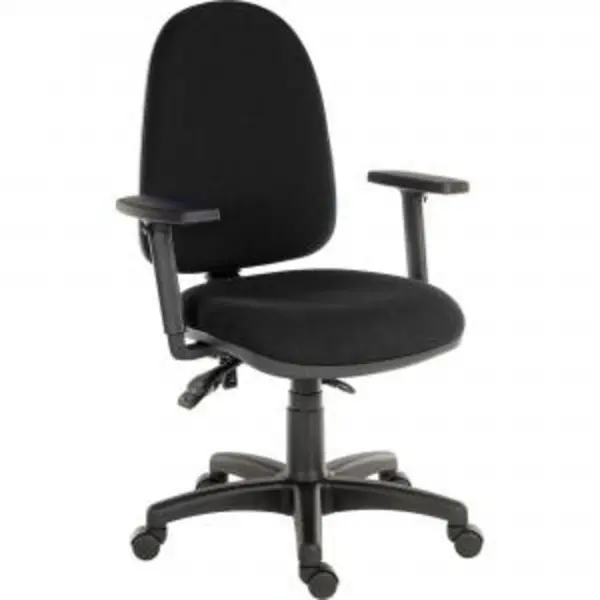 Image of Ergo Trio HB Ops Chair Adj Arms BK EXR13054TK