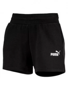 Image of Puma Essential Sweat Short TR - Black, Size S, Women