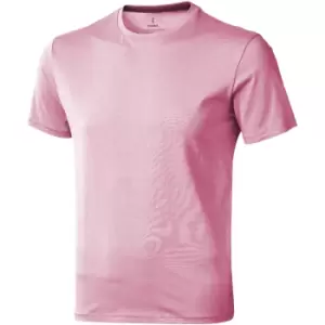 Image of Elevate Mens Nanaimo Short Sleeve T-Shirt (M) (Light Pink)