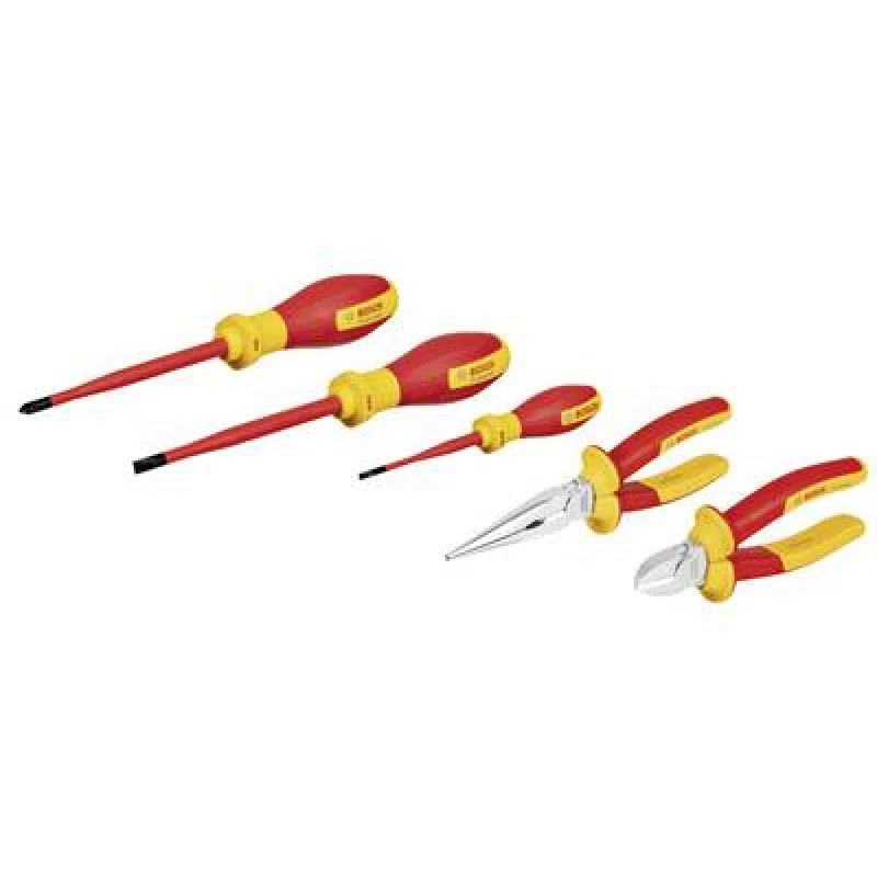 Image of Bosch Professional Bosch Professional 1600A02NG2 1600A02NG2 Tool kit VDE 5 Piece 1600A02NG2