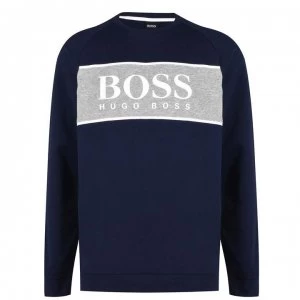 Image of Hugo Boss Authentic Sweatshirt Navy Size L Men