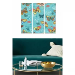 Image of MDF9105857 Multicolor Decorative MDF Painting (3 Pieces)