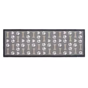 Image of Pet Floor Mat - Hearts & Bones