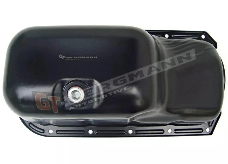 Image of VAICO V24-6005 Oil Sump without seal ring, Sheet Steel, with oil drain plug, Original VAICO Quality Oil Pan (592)