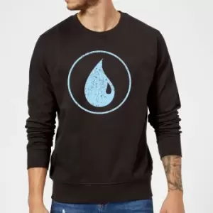 Image of Magic The Gathering Mana Blue Sweatshirt - Black - L