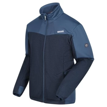 Image of Regatta Highton II Full Zip Fleece Jacket - MoonLt Denim