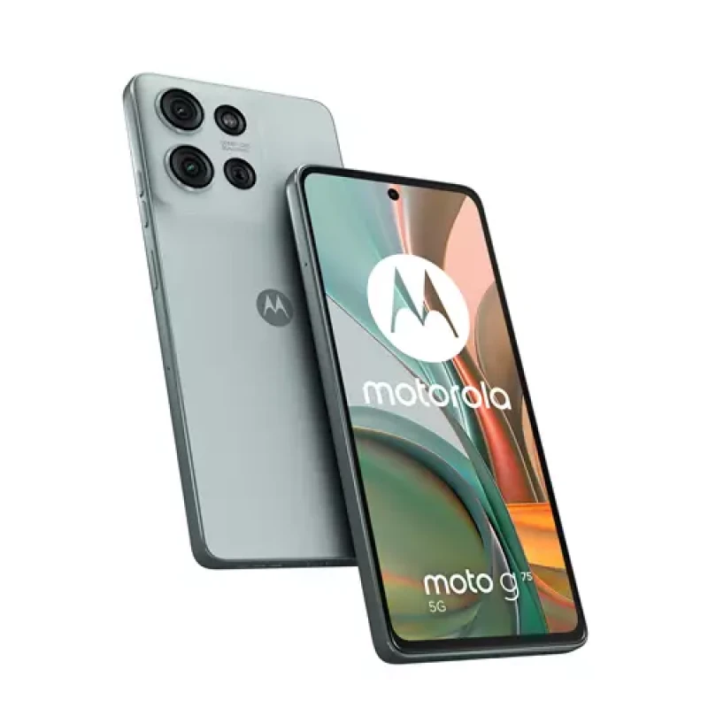 Image of Motorola Motorola moto G75 5G 17.2cm (6.78") Hybrid Dual SIM Android 14 USB Type-C 8GB 256GB 5000 mAh Green PB3Y0002GB