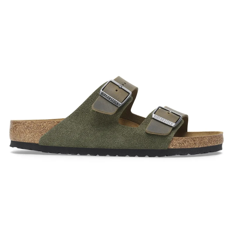 Image of Birkenstock Sandals Birkenstock Arizona Mixed Leather Vert Male 44