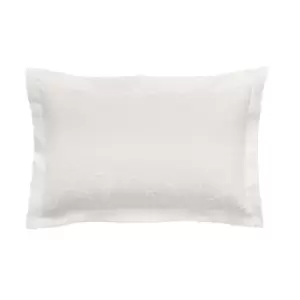 Image of William Morris Pure Bachelors Button Oxford Pillowcase, White