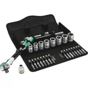 Image of Wera 8100 SB9 Zyklop 29 Piece 3/8" Drive Socket and Bit Set
