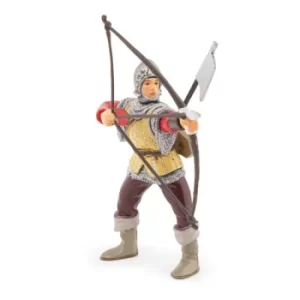 Image of PAPO Fantasy World Red Bowman Toy Figure, Three Years or Above, Multi-colour (39384)