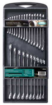 Image of Kamasa 55944 Spanner Set Combination 25pc - made from Chrome Vanadium